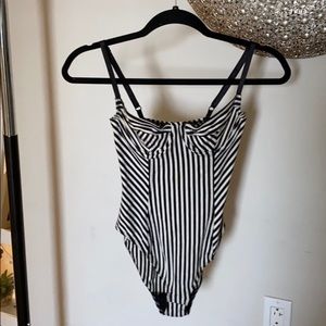 American Apparel Stripped Bodysuit